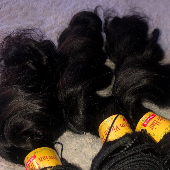 Loose wave 100% human Peruvian hair bundle…NEW main image 7